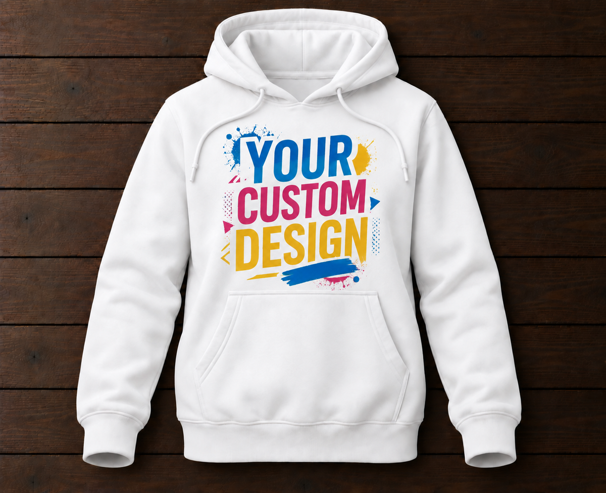 Custom youth hoodie — add your design