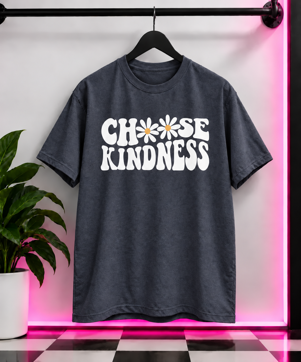Choose Kindness Daisy Lettering T-Shirt