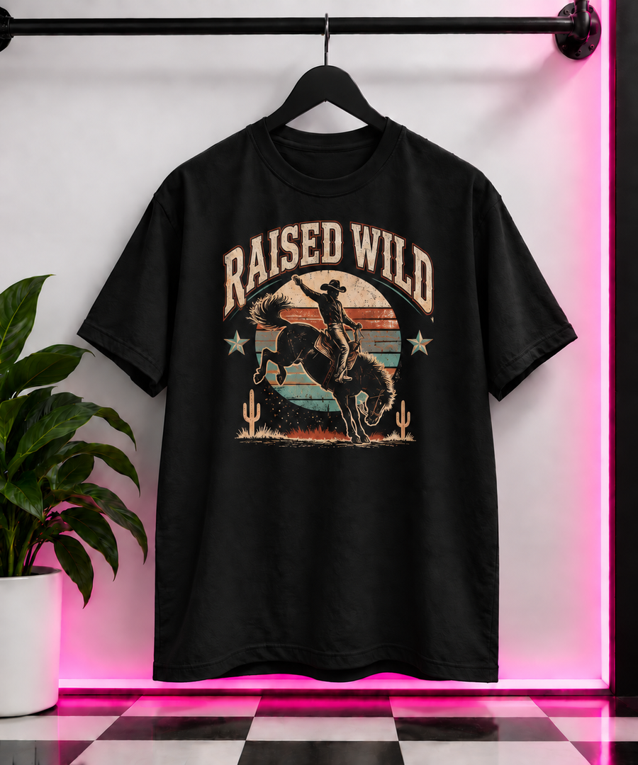 
Raised Wild Desert Rodeo T-Shirt