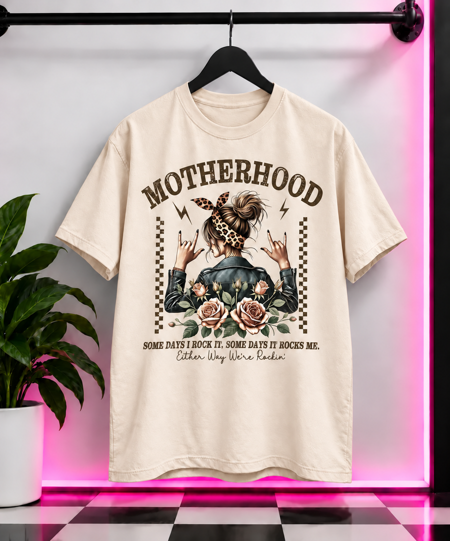 
Rockin Motherhood T-Shirt
