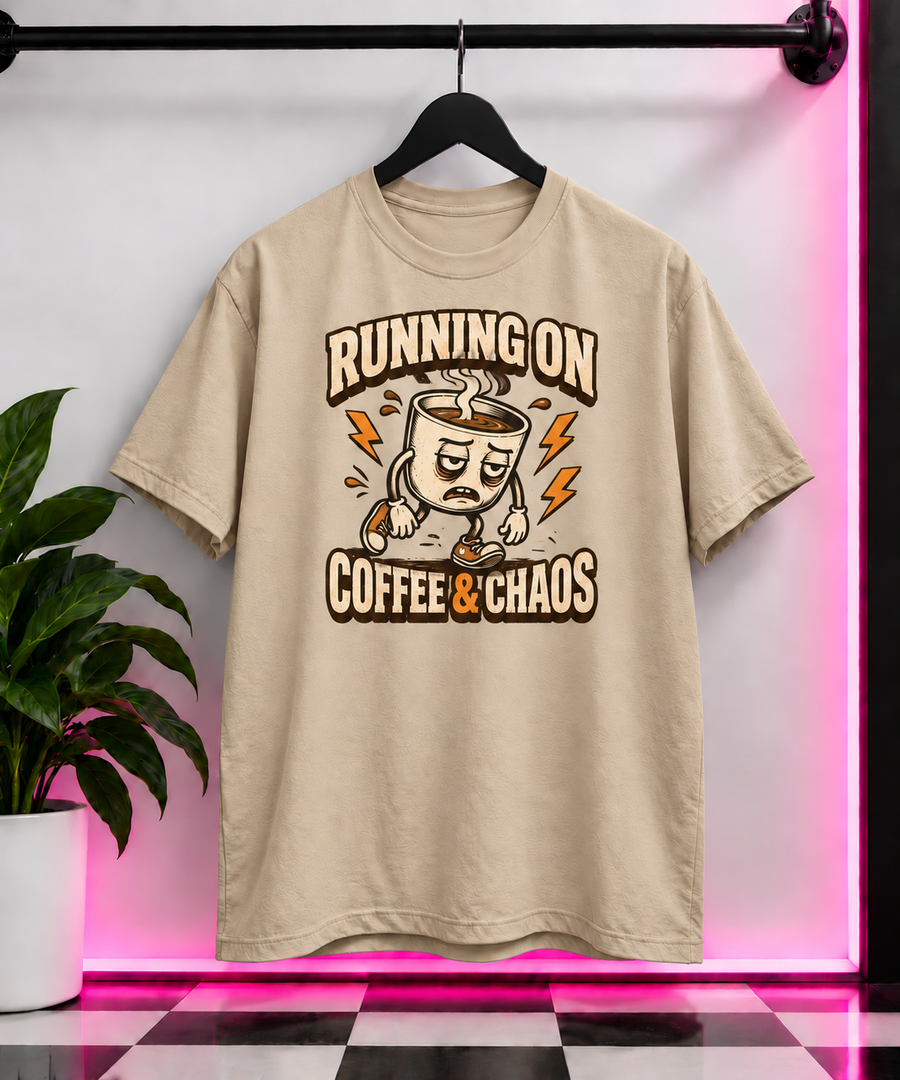 
Running on Coffee & Chaos T-Shirt