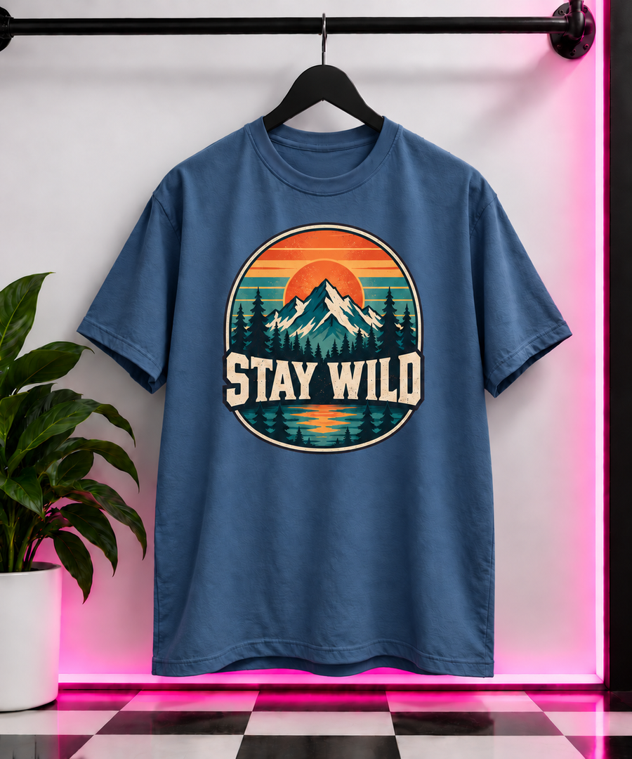 
Stay Wild Mountain T-Shirt